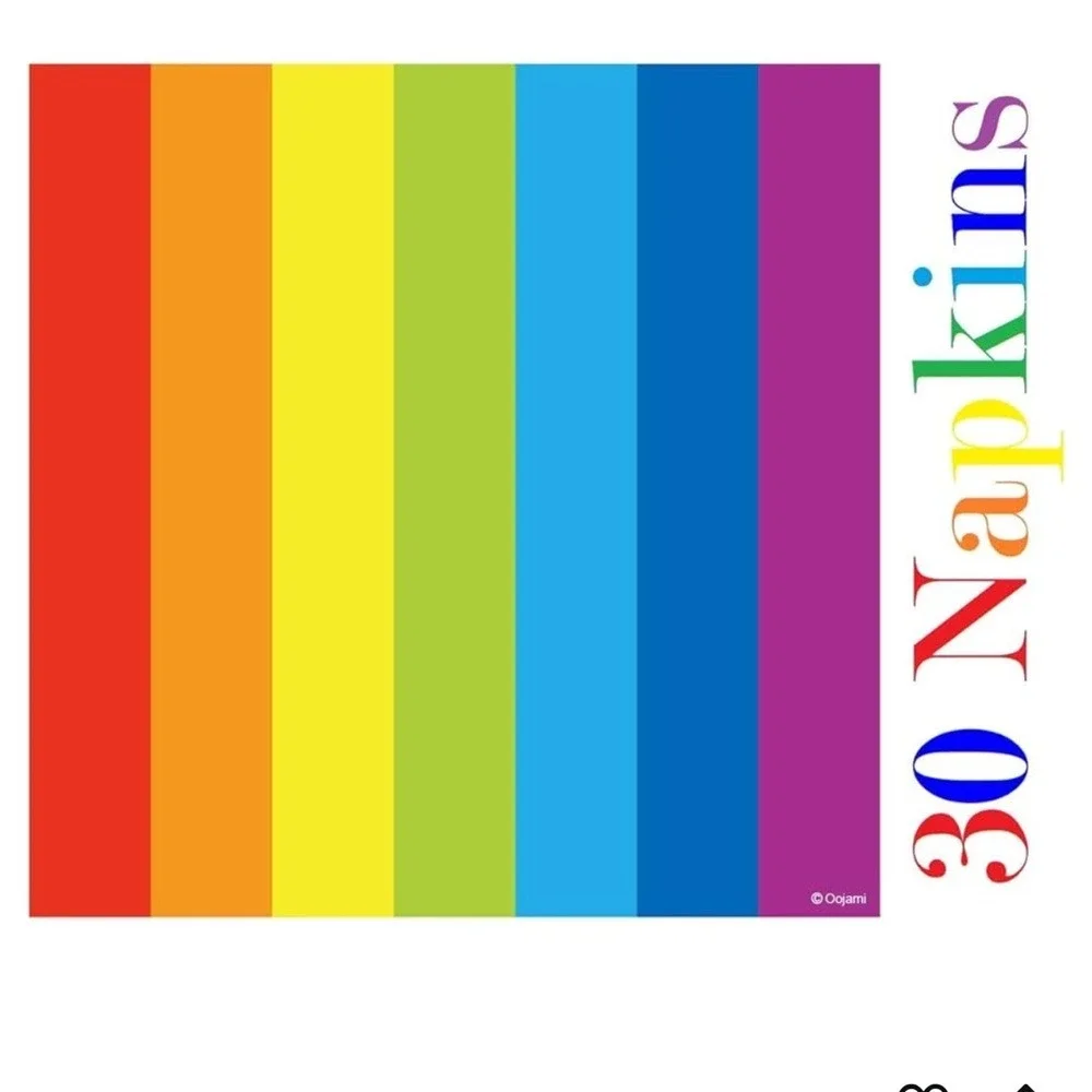 Rainbow Party Supplies Kit Serves 30 Plates Cups Napkins Tablecloths NIB